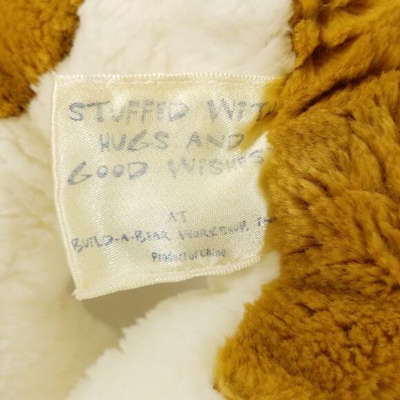 Build A Bear BAB Multicolor Beagle Hound Dog Puppy Plush Stuffed Animal Toy - Picture 7 of 9